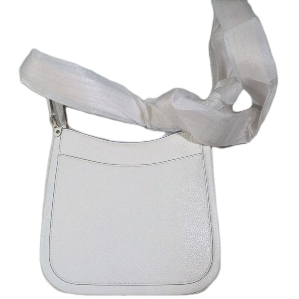 Kate Spade new york Roulette‎ Medium Messenger Optic White - New - Picture 5 of 6